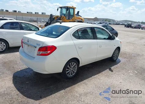 2017 Mitsubishi Mirage G4 Es z USA, uszkodzony, nr VIN ML32F3FJ8HHF14223